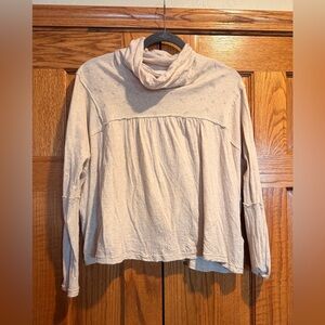 Altar'd State Cream Cowl Neck Sweater